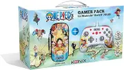 Konix One Piece Gaming-Zubehörpaket für Nintendo Switch und Switch OLED, Schutzhülle, kabelgebundener Controller