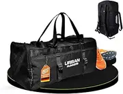 UR® Premium XXL Sports Bag 50L - Robust 3-in-1 Gym Bag with Backpack Function | Fitness & Travel Bag with Wet Compartment & Shoe Compartment - Durable, Lightweight, Ideal for Gym, Travel, Hand Luggage