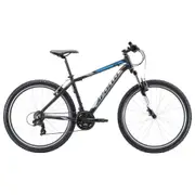 Apollo Aspire 10 Mountain Bike Matte Black/Chrome Blue (2020)