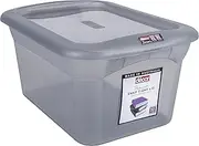 Decor Classique Storage Container, 30 Litre Capacity, Grey