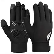 [ノーブランド品] Kids Gloves with Touch Screen Fingers | Warm Waterproof Winter Gloves | Winter Gloves for Boys and Girls for Skiing, Biking, Cycling, Outdoor Activities, Winter Accessories