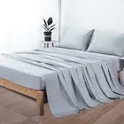 100% Cotton Bed Sheet Set 600 Thread Count, Lustrous & Smooth Sateen Weave 3