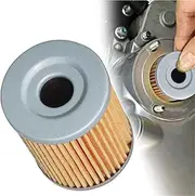 TXCJAU Engine Oil Filter For S&uzuki Burgman AN400 AN250 DF125 DF200 DRZ125 DRZ125L DR125 DR125SDR125SE DR200 16510-25C00 16510-24501