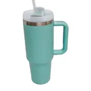 1200ML Stainless Steel Vacuum Insulated Tumbler with Straw and Lid Handle Mug