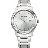 在飛比找PChome24h購物優惠-CITIZEN 星辰 光動能簡約大三針手錶-40mm AW1