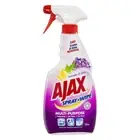 Ajax 500ml Spray N' Wipe Multipurpose Trigger Cleaner Bottle Lavender/Citrus