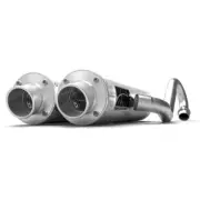 HMF Performance Brushed Dual 3/4 System Exhaust Can-Am Maverick XDS Turbo