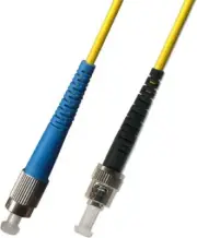 RiteAV 100M (328ft) OS2 FC to ST Fiber Optic Cable Simplex Singlemode