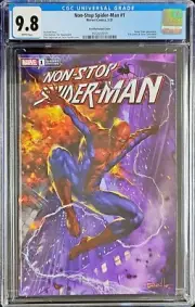 Non-Stop Spider-Man #1 Parrillo Variant CGC 9.8 Marvel 2021