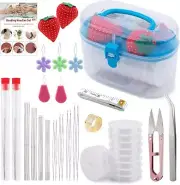 Beading Needles Kit, Big Eye Beading Needles , Elastic String for Jewelry Making