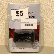 All in One USB Memory Card Reader for MicroSD, SD, MMC, M2, M5, XD, New in Box