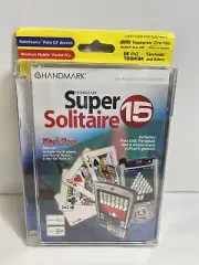 Handmark Super Solitaire 15 Games For Palm OS Or Pocket PC 2003 New & Sealed