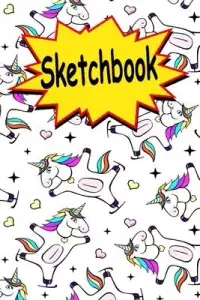 在飛比找博客來優惠-Sketchbook: Cute Unicorn Kawai