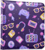 Fluorescent Purple Game Machine Photo Album Photo Books Self Adhesive Photo Book Album Picture Albums 4x7