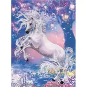Cross-stitch kit With Beads The Unicorn 0024PT Riolis