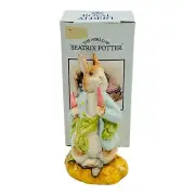 Royal Albert Beatrix Potter Peter Ate A Radish Figurine 1995 NEW IN BOX RARE