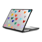 MacBook Pro 14-inch (M1 - M4) Impact Case Polka Daub Hearts