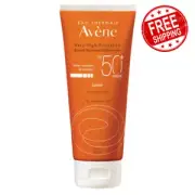 Avene Sunscreen Lotion Hydrates Sensitive Skin SPF 50+ Face and Body 100ml