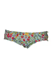 Aqua Floral Knickers--PAP-KNA03-28