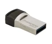 256GB Transcend JetFlash 890 Dual USB Flash Drive USB3.1 USB Type-C Connectors