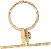 Brass Pipe Clamp Strap Bracket Heavy Duty Tube Clamp for Industrial Residential Use Effortless Installation Aesthetic Design