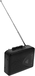 Hoement Multifunctional Am Cassette Tape Player Portable Design Stereo Speaker