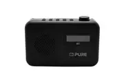 Pure Elan One2 DAB+ FM LCD Display Bluetooth Portable Radio - Charcoal