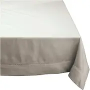 Rans Elegant Hemstitch Oatmeal Tablecloth Round 180cm