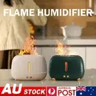 Aroma Diffuser Flame Humidifier Flame Fireplace Air Aroma Essential Oil