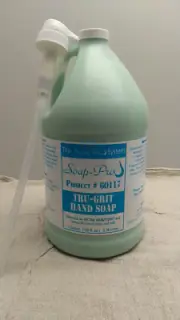 Soap-Pro Product #60117 Tru-Grit Hand Soap - 1 gal. w/soap pump