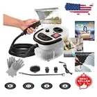 Rapid Heating Handheld Steam Cleaner - 10s Heat Time & 6-Piece Accessory Kit
