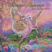 2025 Celestial Journeys by Josephine Wall Wall Calendar