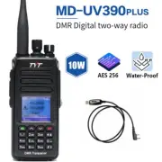 10W TYT MD-UV390PLUS IP67 Dual Band Radio AES256 Encryption DMR Digital Radios