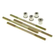 Peugeot Trekker Road 50cc [S1A0KB] Naraku M6 Cylinder Bolts & Nuts Set