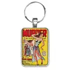 Murder Incorporated #4 CLASSIC GOOD GIRL COVER Key Ring or Necklace COMIC BOOK