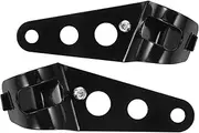 COSMEVIVI 2pcs Motorcycle Headlight Bracket Mounts Fixture for Fog Lights Compatible with Tubes Enhance Nighttime Visibility Safety Easy Installation Motorcycle Accessories