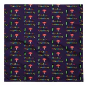 "I Love (Mushroom) Italian Plumbers" Bandana Mario Amanita Agaric Video Games