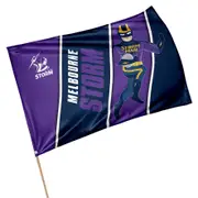 Melbourne Storm NRL Retro Mascot Design GAME DAY Pole Flag Banner