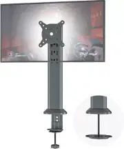Single Desk Monitor Arm Mount Stand Fit for 13 Inch to 34 Inch Flat Curved