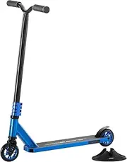VEVOR Stunt Scooter, Pro Complete Trick Scooters for Kids Ages 9-11 Years, Teens, Adults, Boys, and Girls, Freestyle Street Rider for Intermediate and Beginner, Double Layer Lightweight Aluminum Deck