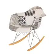 SK Designer Living | Replica Eames RAR Rocking Chair | Multicoloured V3