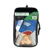 Formula Sports Table Tennis/Ping Pong Storm 4 Player Set Game w/ Bats/Balls/Case