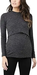 [Ripe] Maternity Women's Turtle Neck Nursing Top