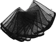 Levemolo Fine Mesh Aquarium Filter Bags 10 Pack with Zipper Ceramic Ring Filter Media Bags for Fish Tank Cleaning