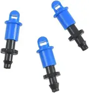 20Pcs 360 Degrees Refraction Micro Spray with 1/4'Barbed Connector Misting Sprinklers for Orchard Nozzle
