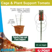 91cm Cage & Plant Support Tomato Climbing Garden Trellis Flowers Stand Set