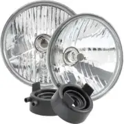 Narva 7" H4 Free Form Halogen Headlamp Conversion Kit 12V 60/55W - 72002