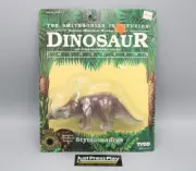 Tyco Smithsonian Institution Dinosaur Collection 1/24 Styracosaurus Figure MOC