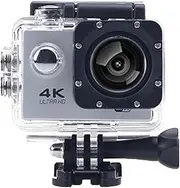 Roamix Vision 4k Action Camera, Roamix Vision+ 4K, DV HD Waterproof Outdoor Underwater Camera, Outdoor Waterproof Sports Cameras for Photography and Diving Enthusiasts (Gray,128g)