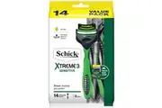 Schick Xtreme 3 Sensitive Disposable Razors 14 Pack
